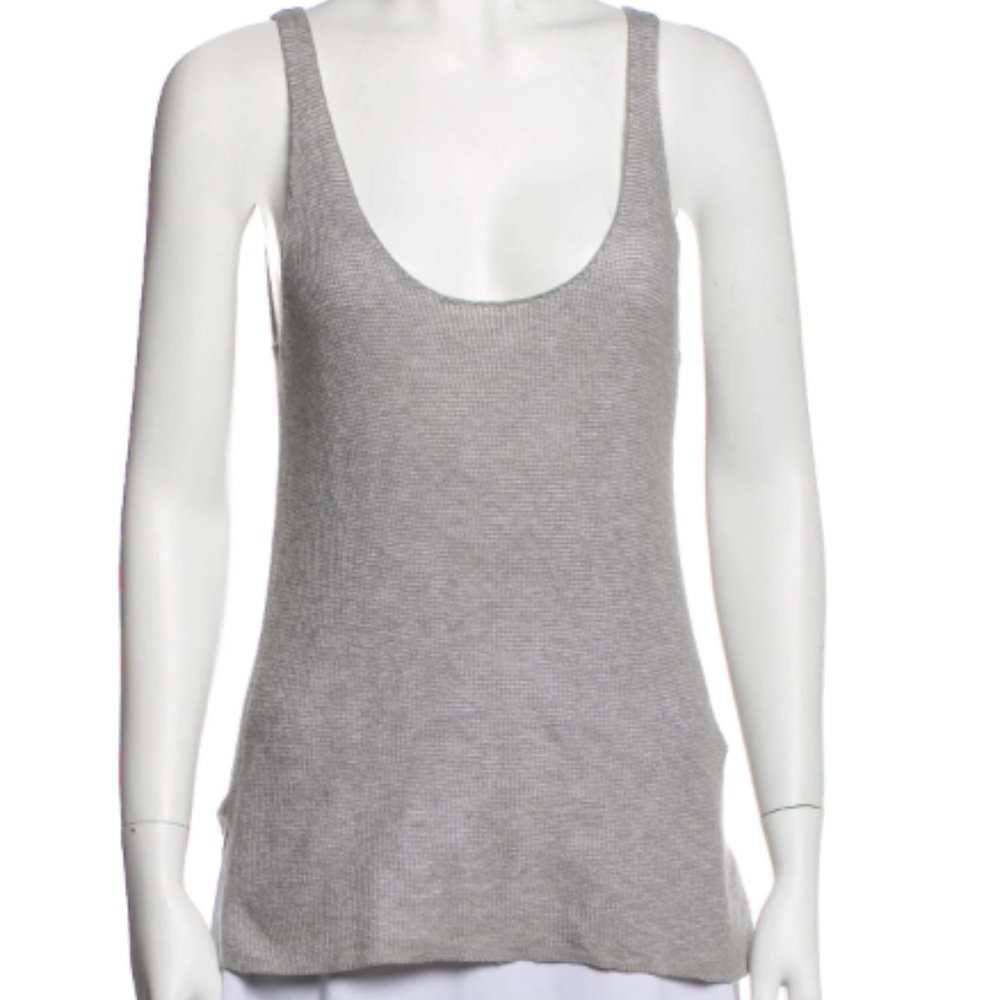 ATM Scoop Neck Cashmere Tank